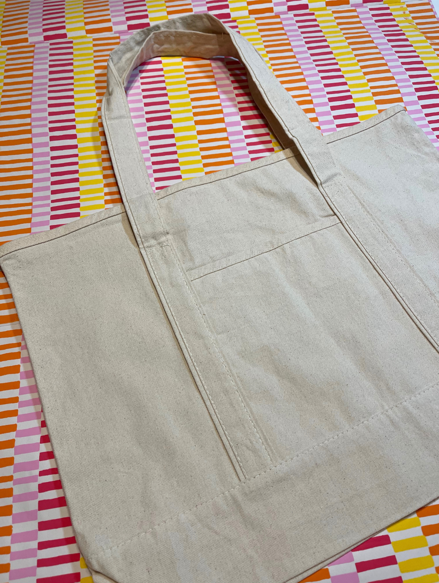 Large Canvas Tote Bag