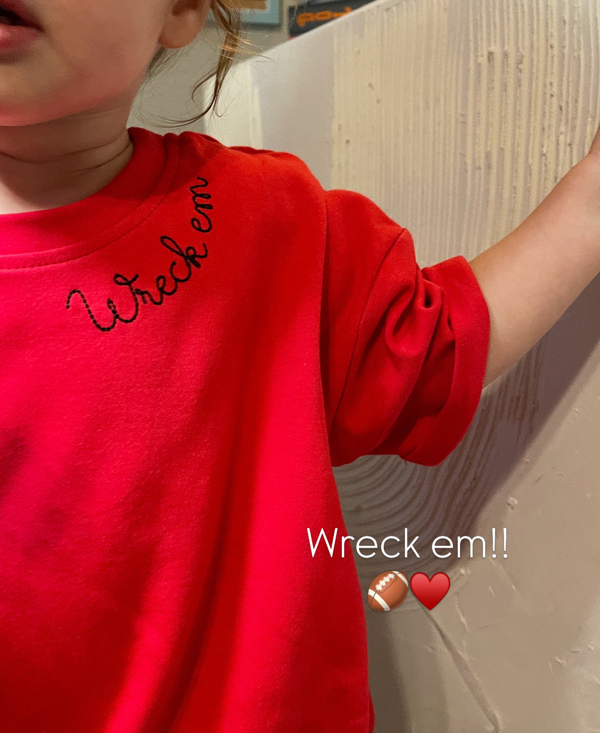 Wreck Em Oversized Tshirt Bubble