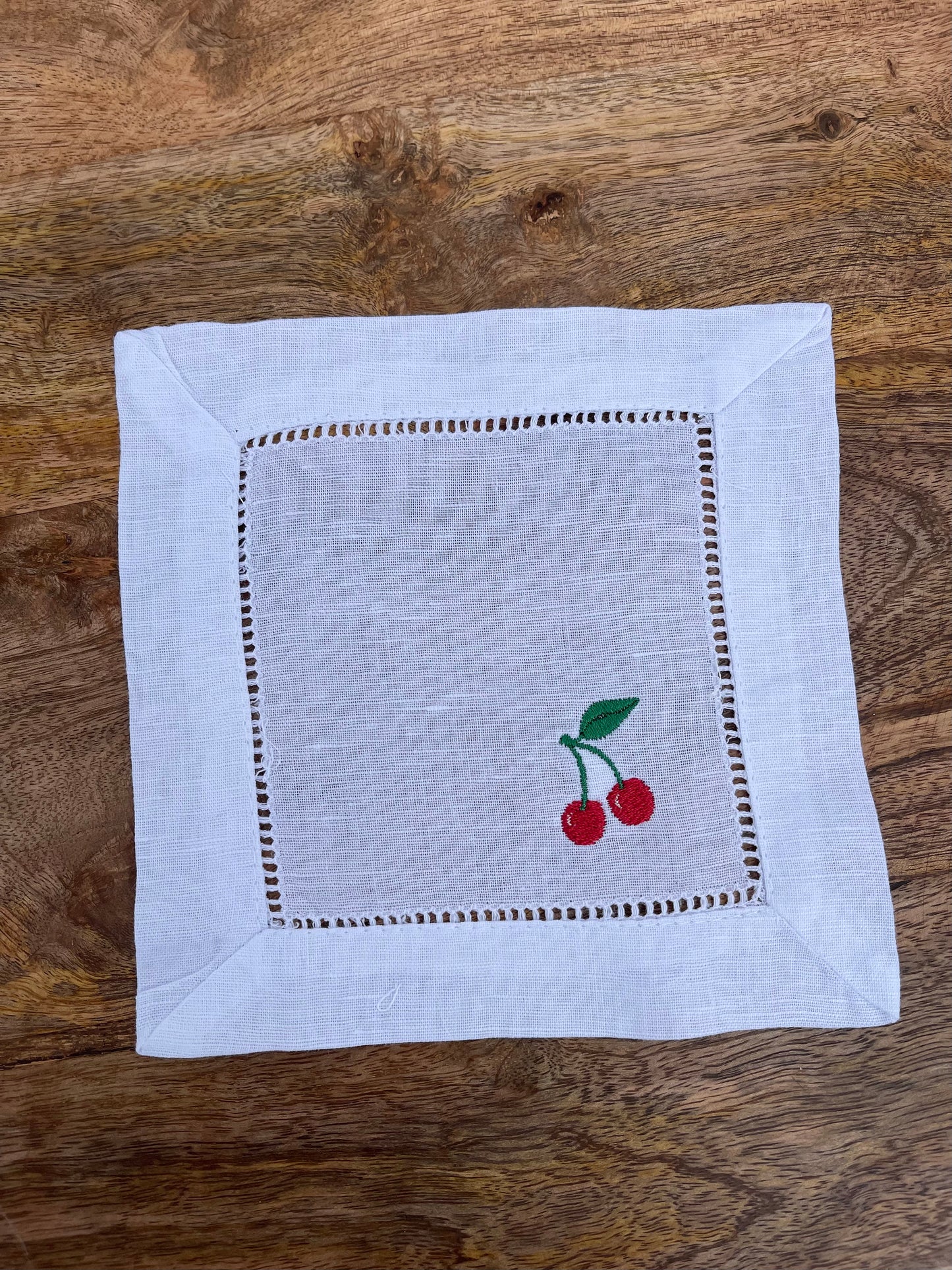 Iconic Linen Cocktail Napkins - Singles