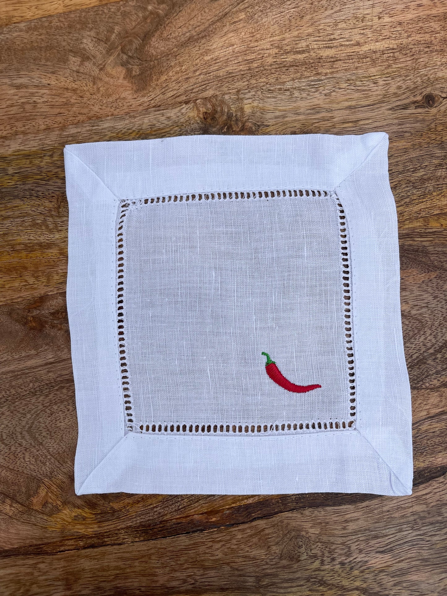 Iconic Linen Cocktail Napkins - Singles