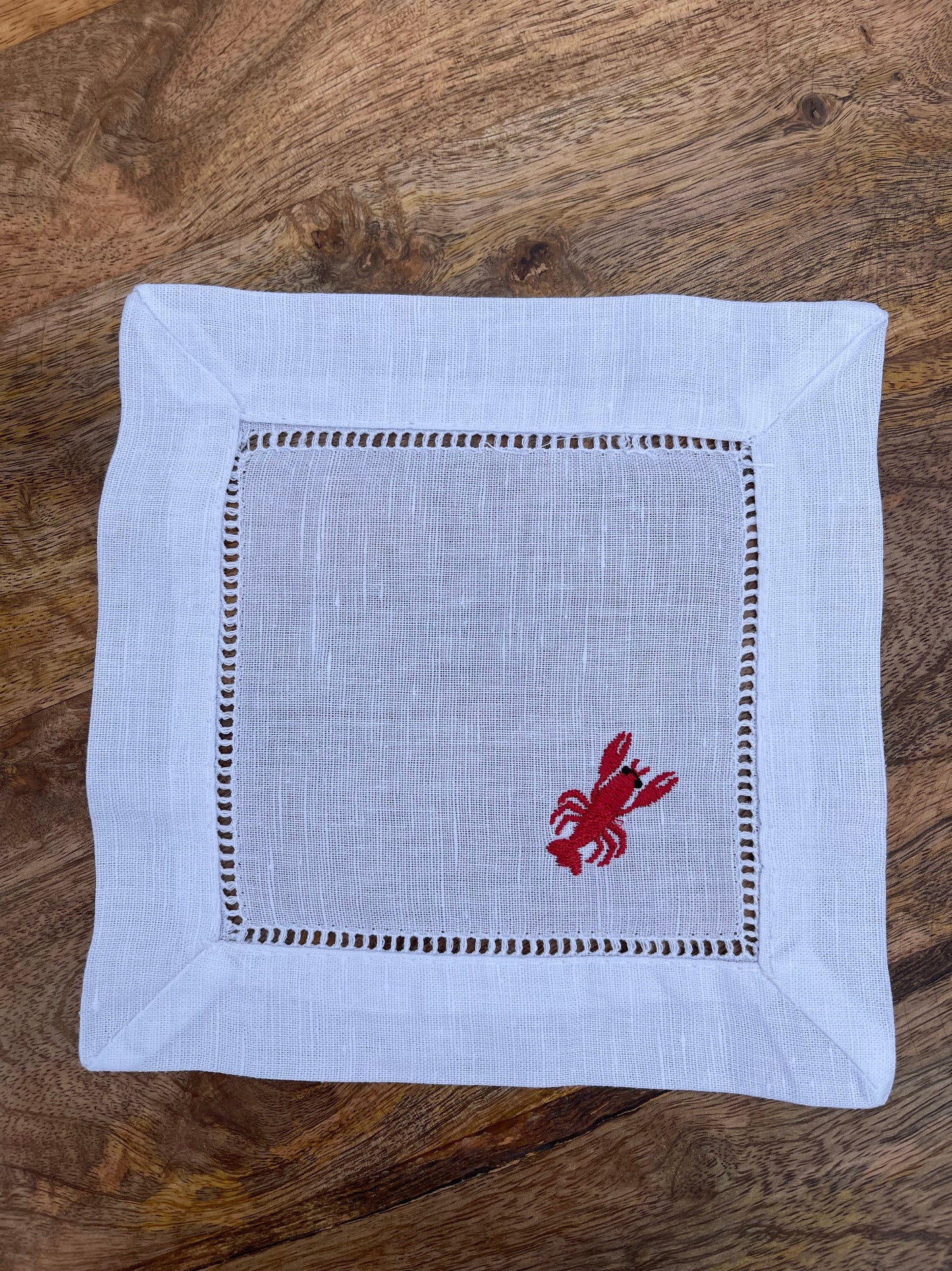 Iconic Linen Cocktail Napkins - Singles