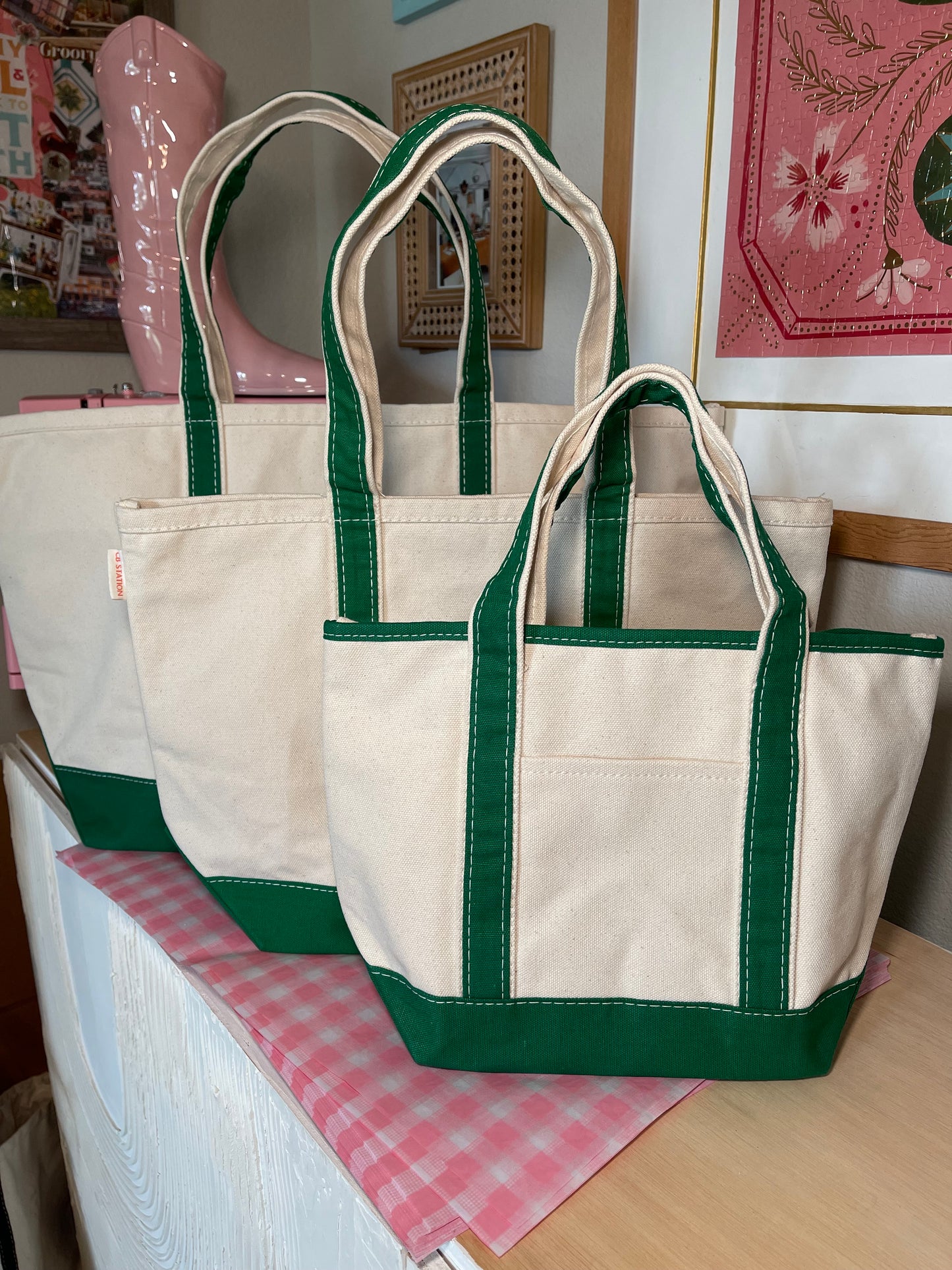 Handy Open Top Tote
