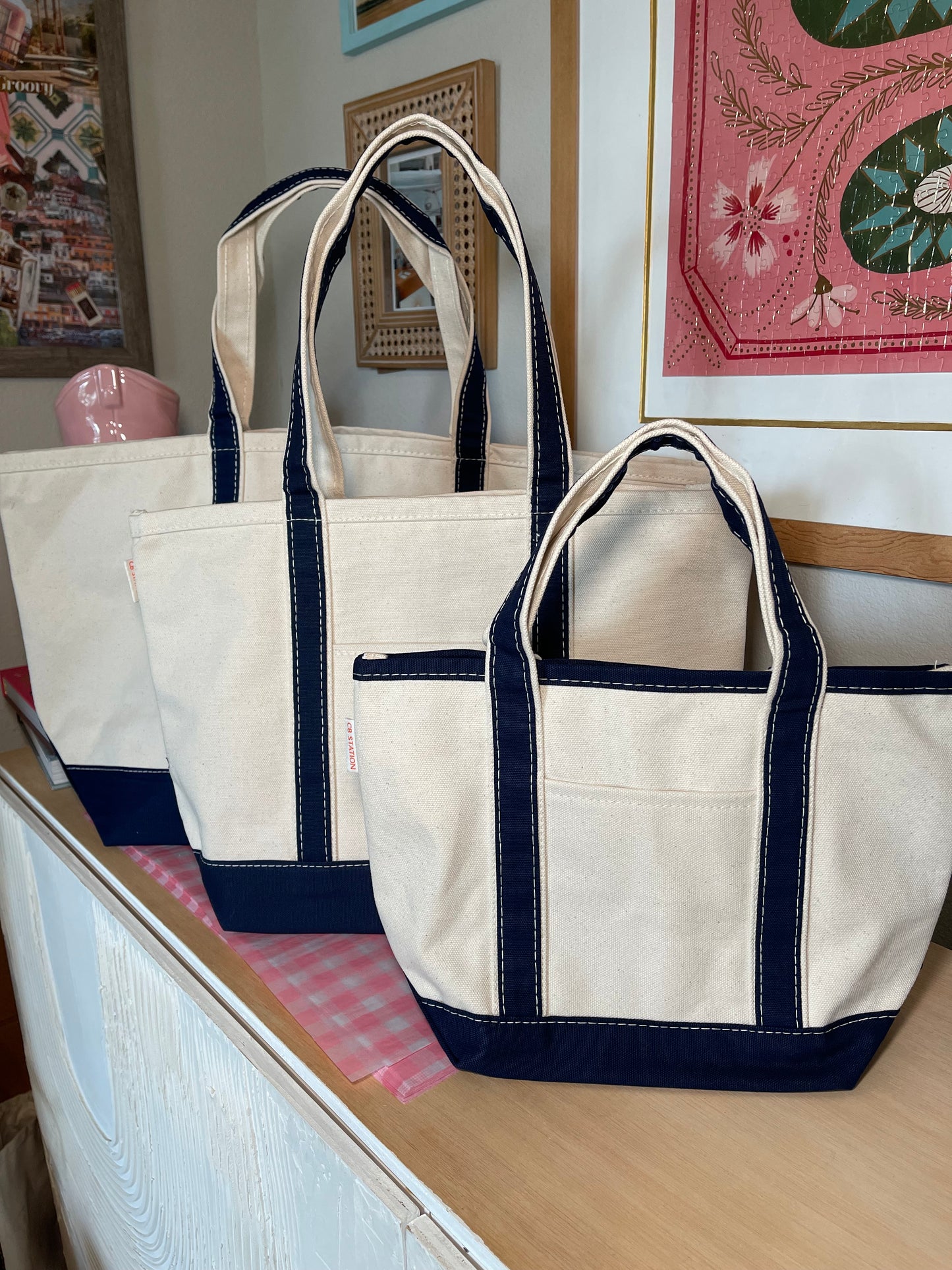 Handy Open Top Tote