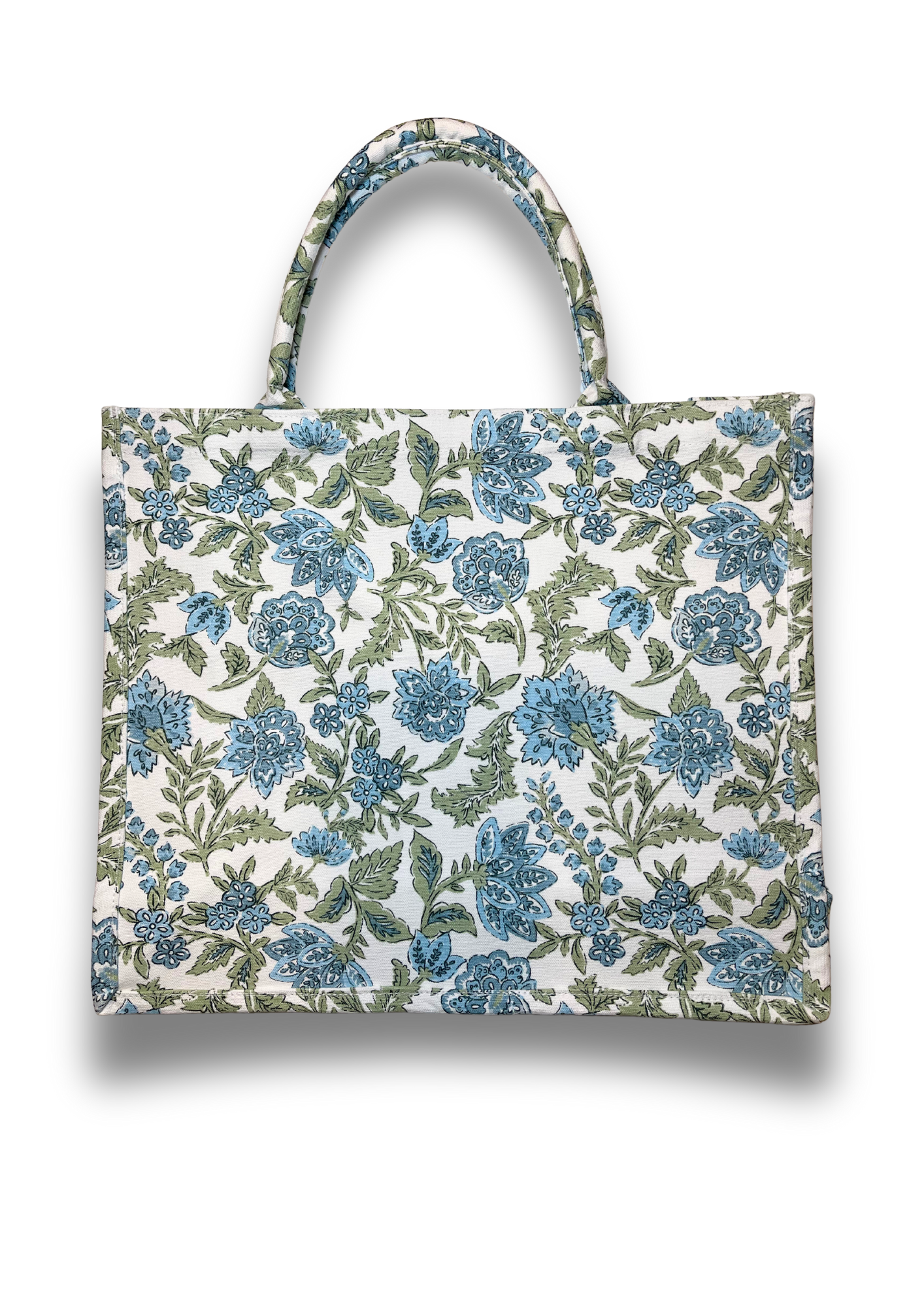 Embroidered Canvas Tote Bag