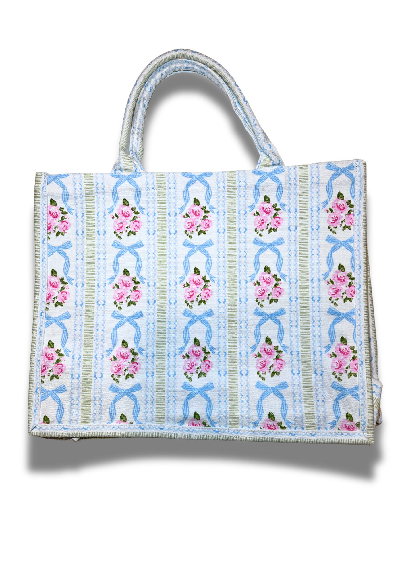 Embroidered Canvas Tote Bag