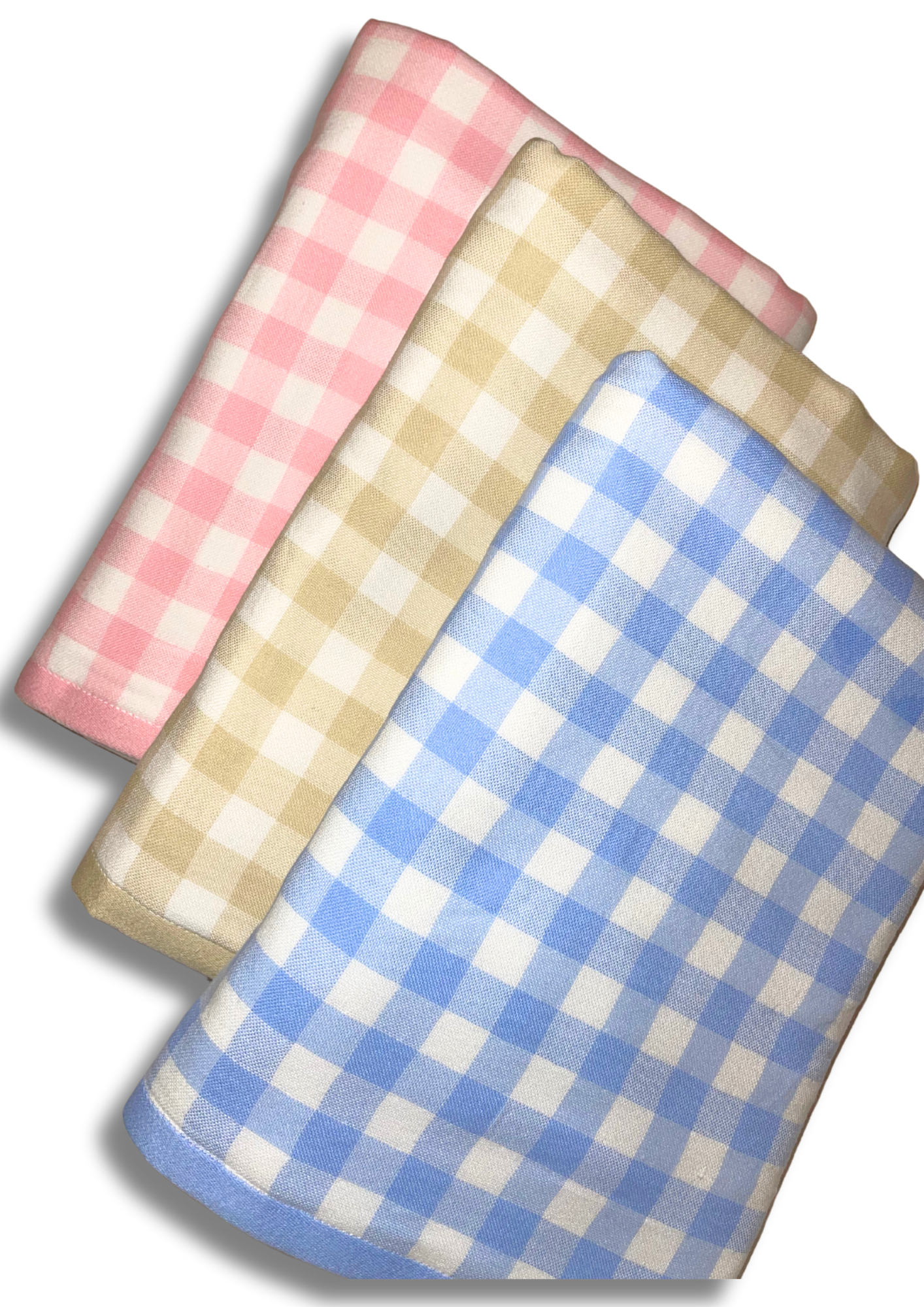 Personalized Gingham Terry Cloth Towel