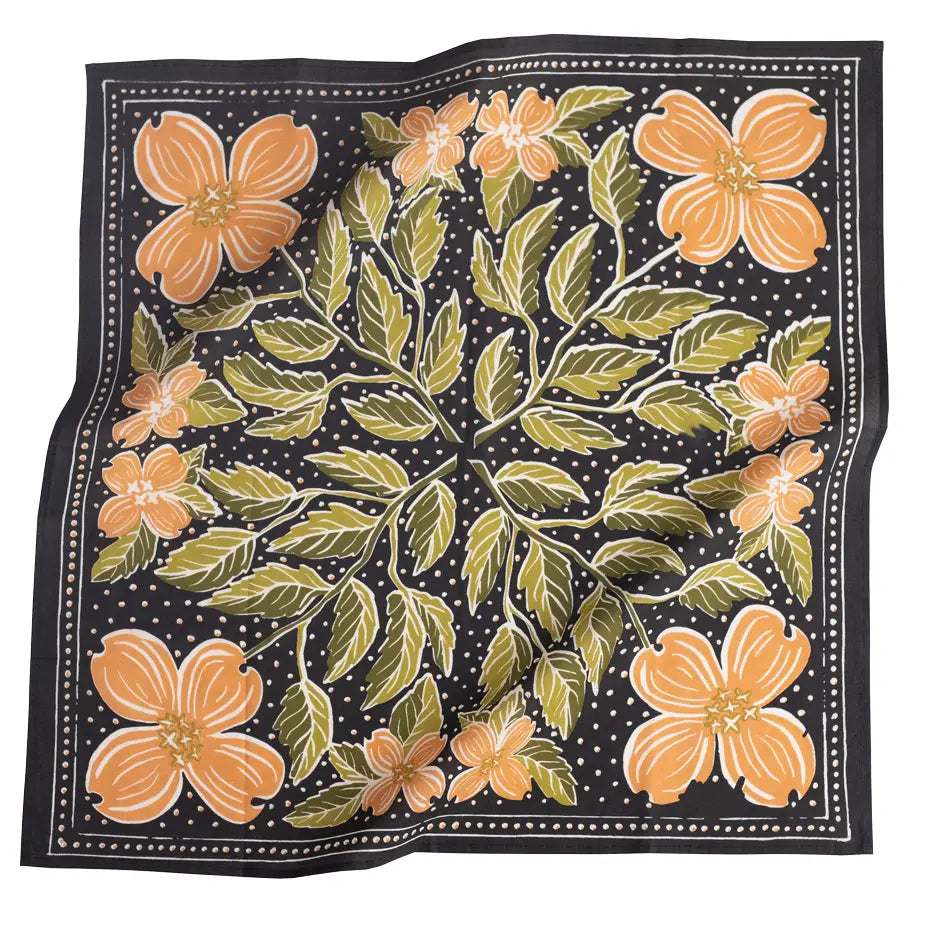 Amy Floral Bandana