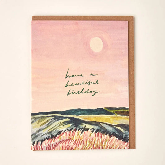 Have A Beautiful Birthday Painted Card