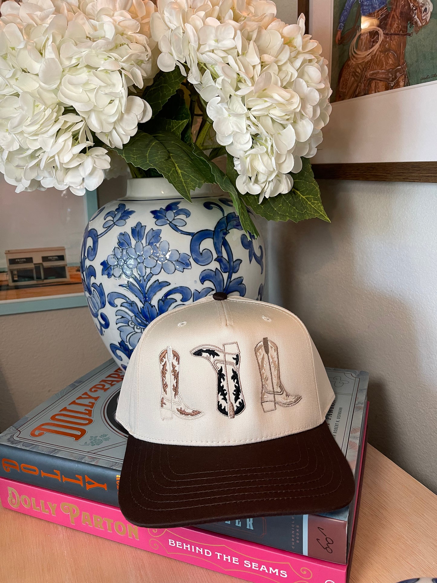 Meaghan - 3 Boot Trucker Hat