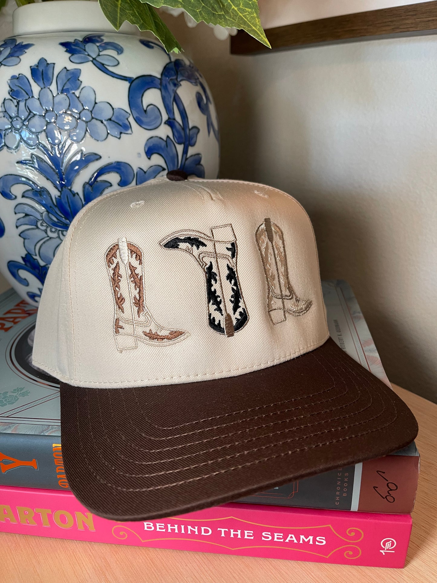 Meaghan - 3 Boot Trucker Hat