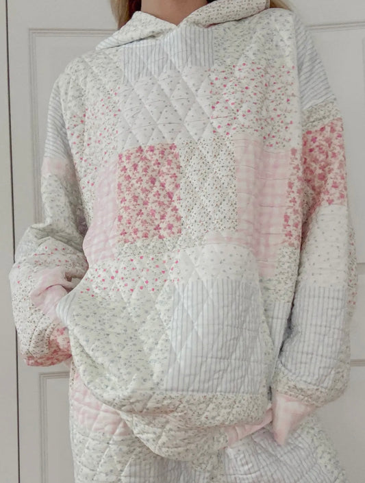 PRE ORDER - Quilted Patch Hoodie