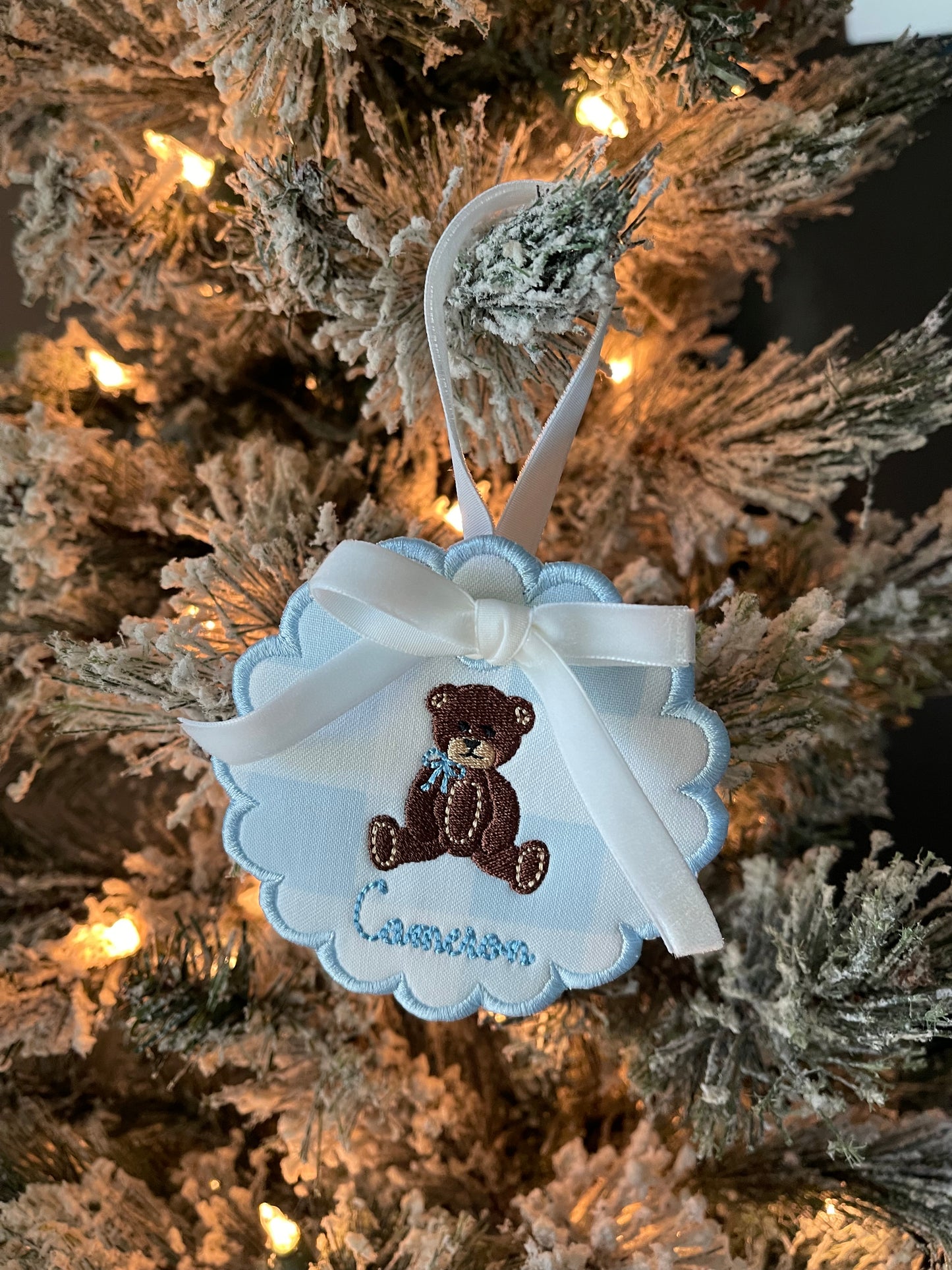 Personalized Keepsake Christmas Ornament