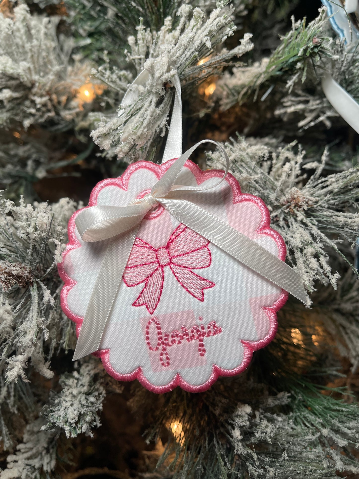 Personalized Keepsake Christmas Ornament