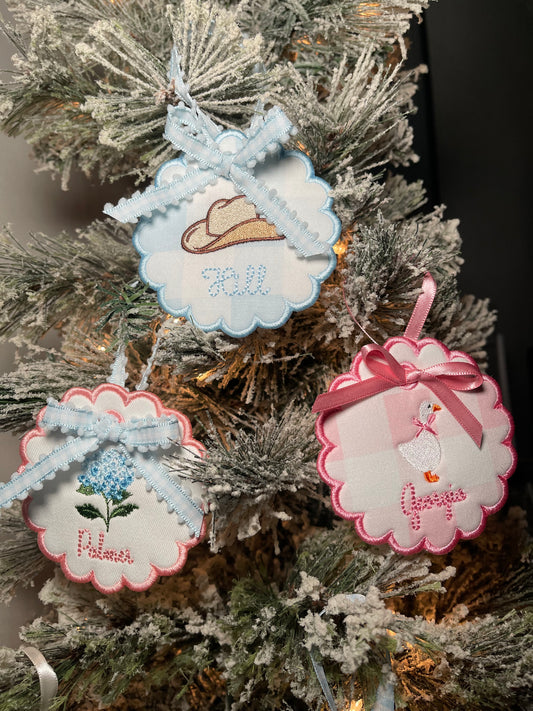 Personalized Keepsake Christmas Ornament