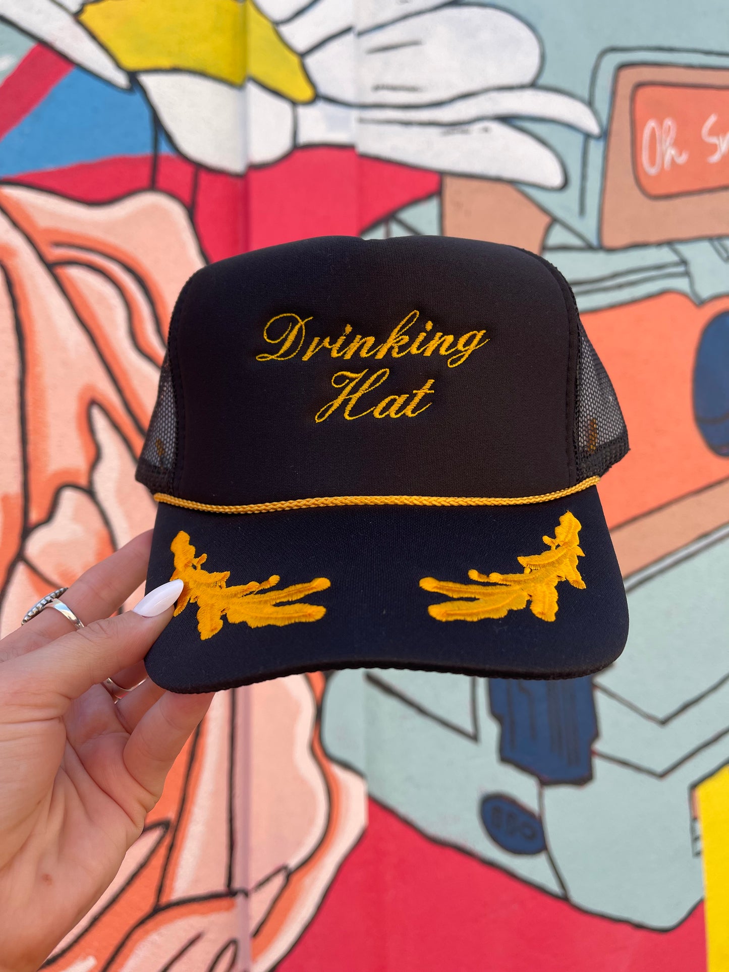 Drinking Hat Trucker