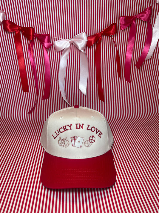 Lucky In Love Trucker Hat