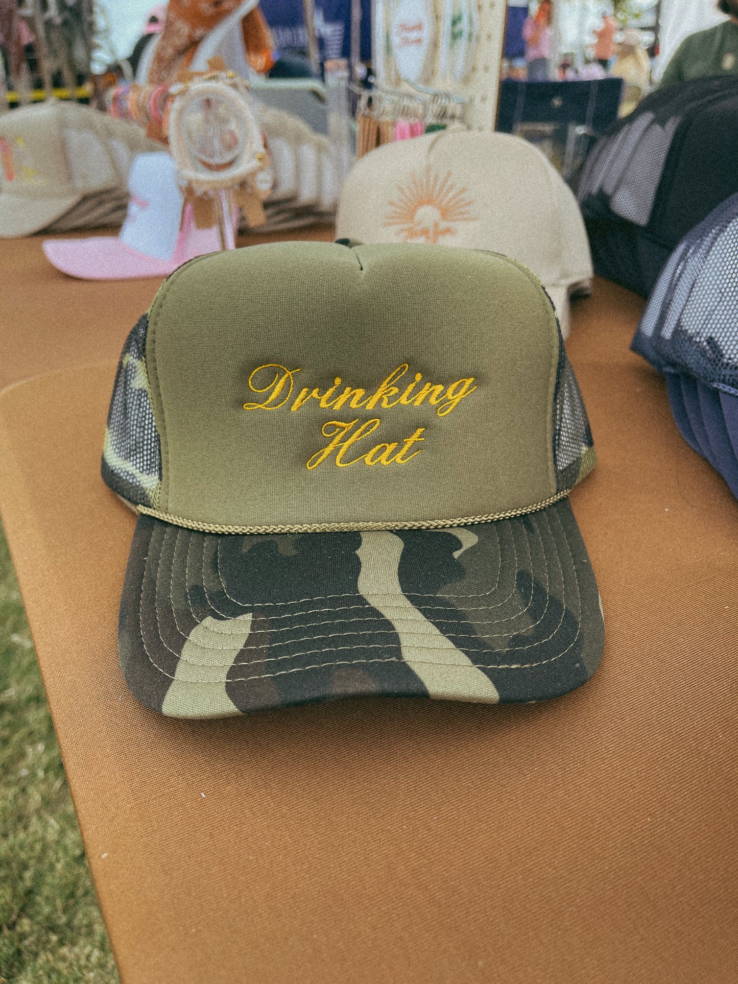 Drinking Hat Trucker