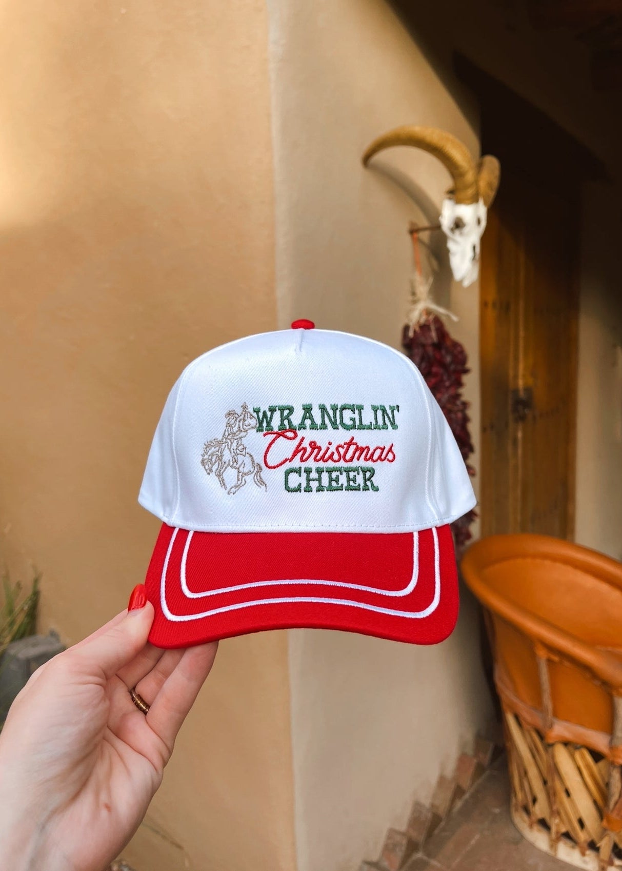 Wranglin' Christmas Cheer Trucker Hat