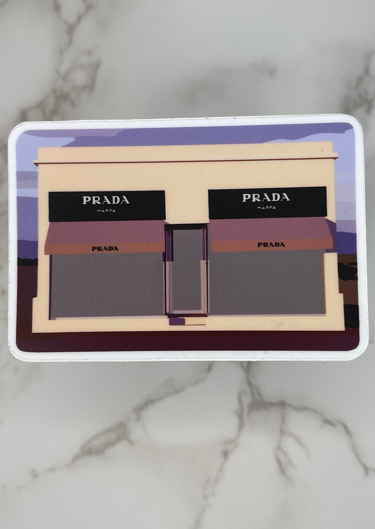 Marfa Texas Prada Sticker